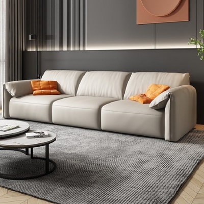En's Fun Italian Minimalist Elephant Ear Fabric Electric Retractable Modern Simple Living Room Sofa