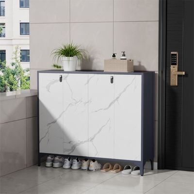 کابینت کفش فولادی با ظرفیت بزرگ با قفل ذخیره سازی برای ورودی خانه، درب خارجی خانه، راهرو آسانسور
